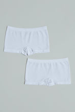 Load image into Gallery viewer, White Boxer Briefs (Pack of 2)
