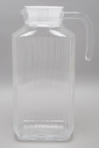 Clear Texture Glass Jug