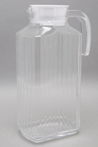 Clear Texture Glass Jug