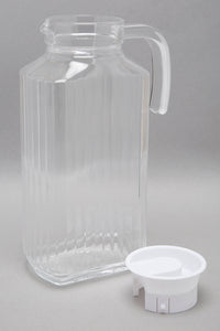 Clear Texture Glass Jug