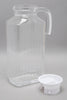 Clear Texture Glass Jug