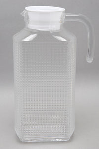 Clear Texture Glass Jug