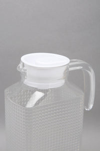 Clear Texture Glass Jug