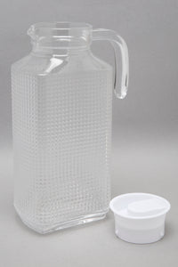 Clear Texture Glass Jug