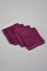 Purple Face Towel Set (4 Piece)