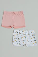 Load image into Gallery viewer, White/Pink Boxer Shorts (Pack of 2)
