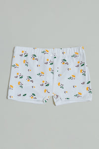 White/Pink Boxer Shorts (Pack of 2)