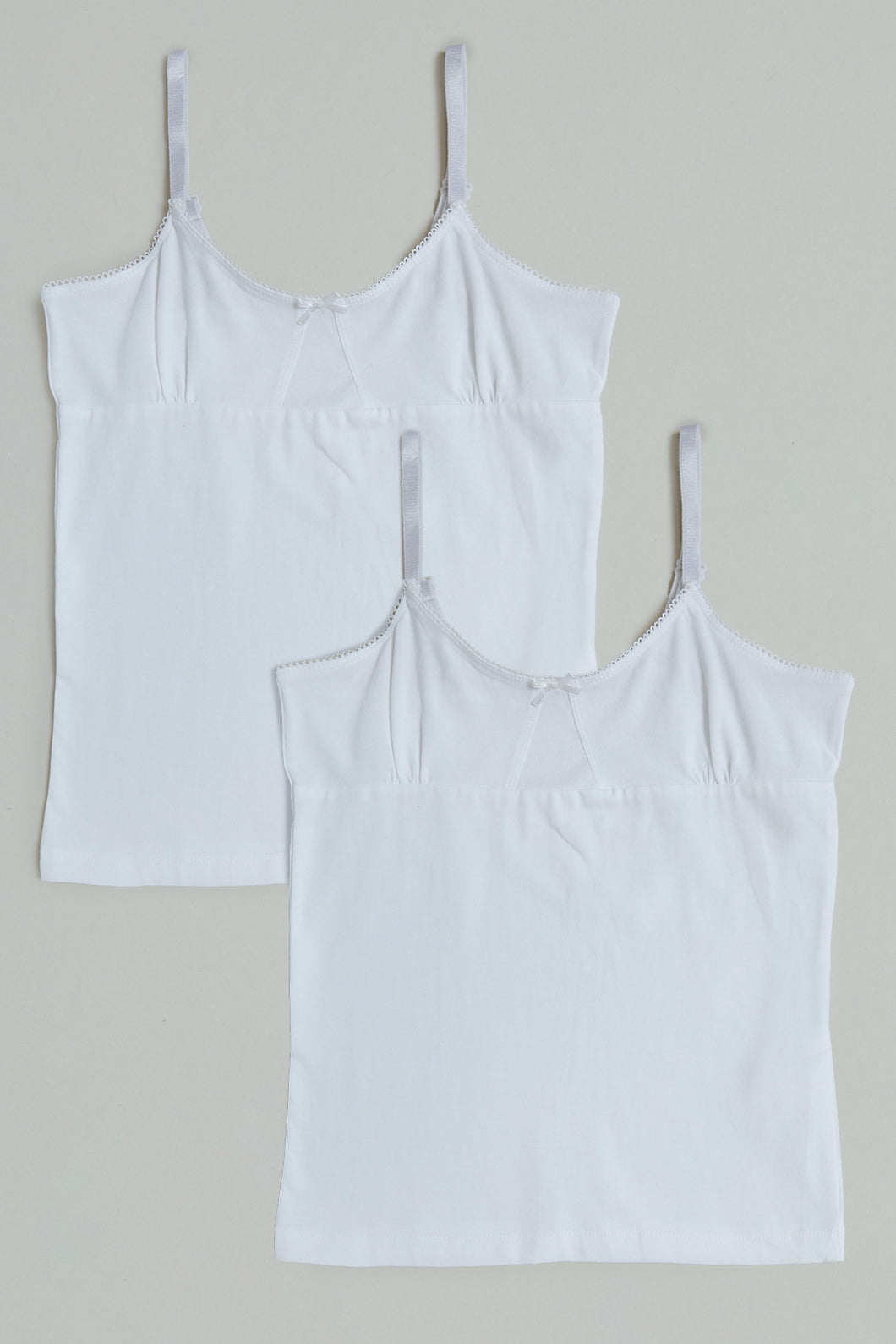 White Vests (Pack of 2)