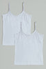 White Vests (Pack of 2)