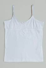 Load image into Gallery viewer, White/Blue Floral Vests (Pack of 2)
