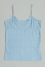 Load image into Gallery viewer, White/Blue Floral Vests (Pack of 2)
