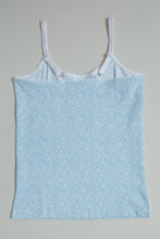 Load image into Gallery viewer, White/Blue Floral Vests (Pack of 2)
