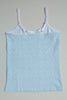 White/Blue Floral Vests (Pack of 2)