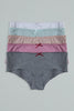 Assorted Plain Boyleg Brief (5-Pack)