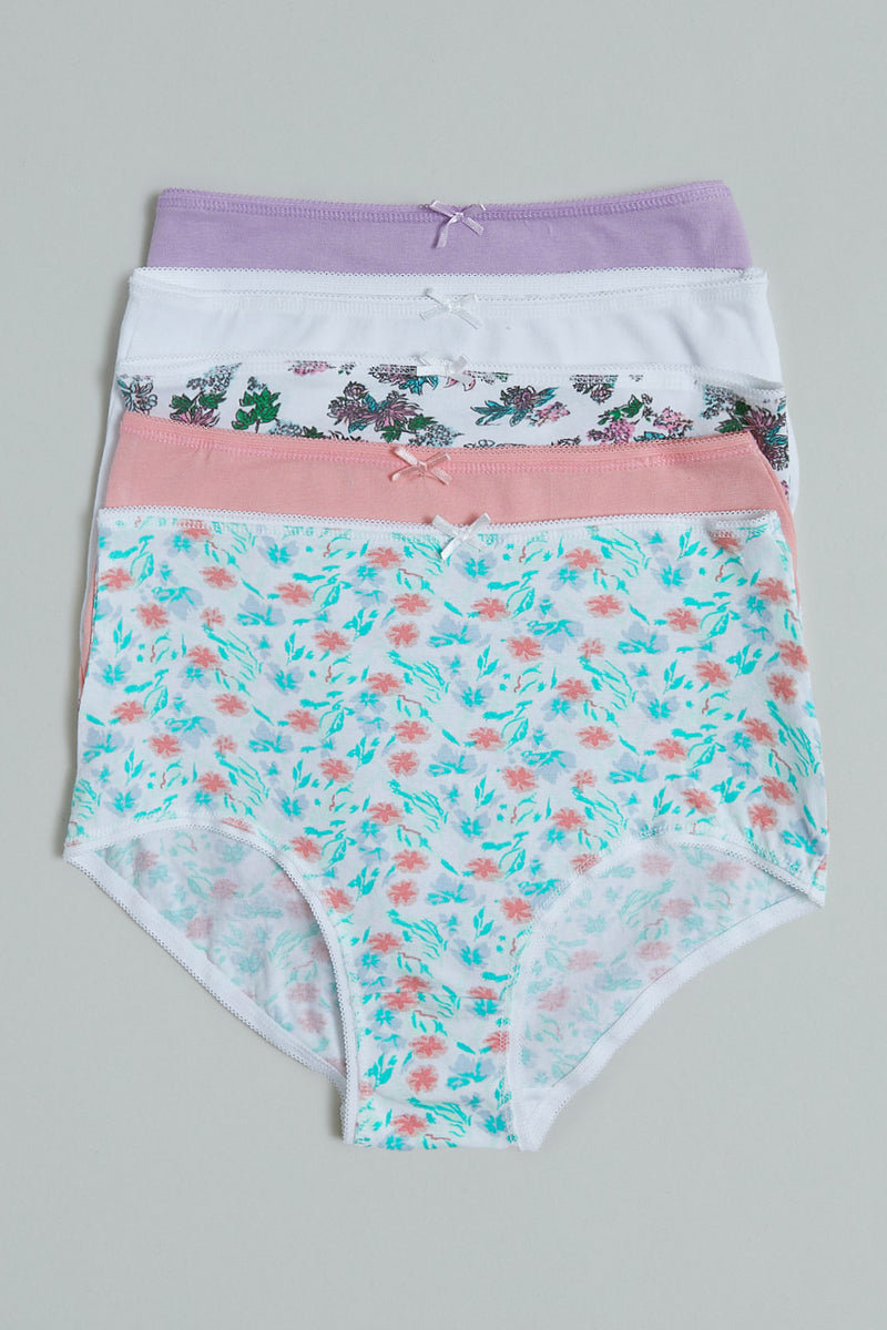 Assorted Print /Plain Mama Brief (5-Pack)