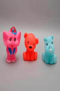 Colorful Animal Shower Toys for Babies