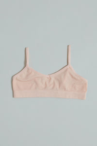 White/Pink Plain Bras (Pack of 2)