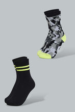 Load image into Gallery viewer, Redtag-Bsr-Fashion-Crew-Length-Socks-Ankle-Length-Senior-Boys-9 to 14 Years
