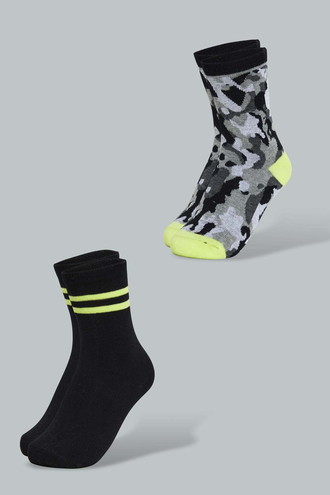 Redtag-Bsr-Fashion-Crew-Length-Socks-Ankle-Length-Senior-Boys-9 to 14 Years