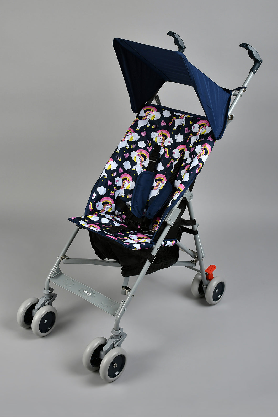 Unicorn Baby Buggy with Safety Belts