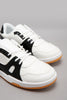 White Colour Block Sneaker