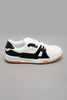 White Colour Block Sneaker