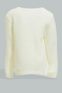 Redtag-White-Hearts-Pullover-Colour:White,-Filter:Infant-Girls-(3-to-24-Mths),-Infant-Girls-Pullovers,-New-In,-New-In-ING,-Non-Sale,-Section:Kidswear,-W21A-Infant-Girls-3 to 24 Months