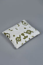 Load image into Gallery viewer, Beige Aztec Jacquard Filled Cushion
