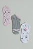 Jacquard Ankle Socks (3-Pack)