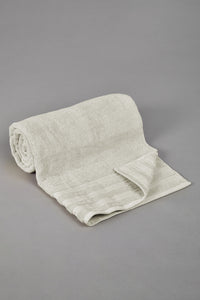 Grey Luxury Cotton Beach Towel