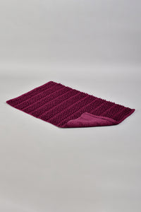 Purple Popcorn Bath Mat