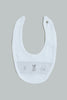 White/Grey Printed Embroidered Hanging Gift Set (Pack of 6)