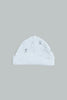White/Grey Printed Embroidered Hanging Gift Set (Pack of 6)