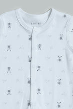 Load image into Gallery viewer, White/Grey Printed Embroidered Hanging Gift Set (Pack of 6)
