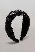 Load image into Gallery viewer, Black Sequins Headband
