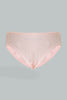 White/Pink Bikini Brief (Pack of 2 )