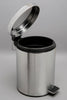 Silver Pedal Dustbin (5 Litre)