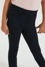 Load image into Gallery viewer, Black Knitted Jegging
