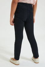 Load image into Gallery viewer, Black Knitted Jegging
