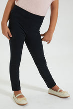 Load image into Gallery viewer, Black Knitted Jegging
