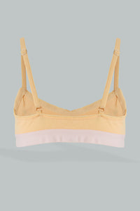 Assorted Seamless Bra (Pack of 2)