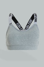 Load image into Gallery viewer, Pink/Grey Sport Padded Bra (Pack of 2)
