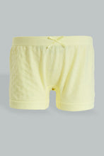 Load image into Gallery viewer, White/Yellow Jacquard Seamless Boxer (Pack of 2)
