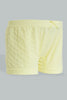 White/Yellow Jacquard Seamless Boxer (Pack of 2)