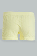 Load image into Gallery viewer, White/Yellow Jacquard Seamless Boxer (Pack of 2)
