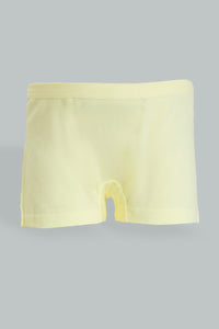 Yellow/Aqua Boxer Brief (Pack of 2)