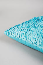 Load image into Gallery viewer, Teal Textured Cushion
