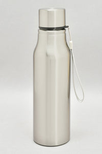 Silver Stainless Steel Drink Bottle