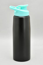 Load image into Gallery viewer, Black/Mint Stainless Steel Drink Bottle
