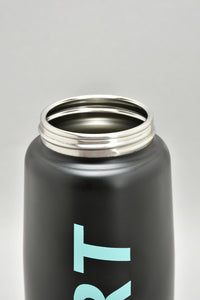 Black/Mint Stainless Steel Drink Bottle